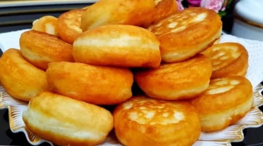 Оладьи с творогом на кефире пышные на сковороде