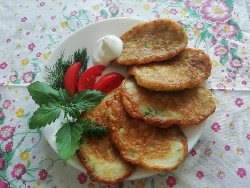 Оладьи на кефире