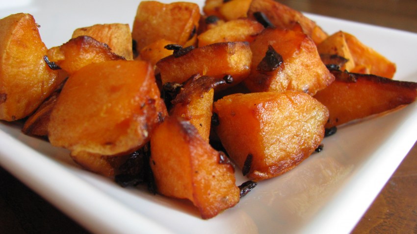 Ямс на гриле