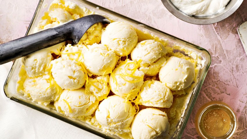 Творожное мороженое