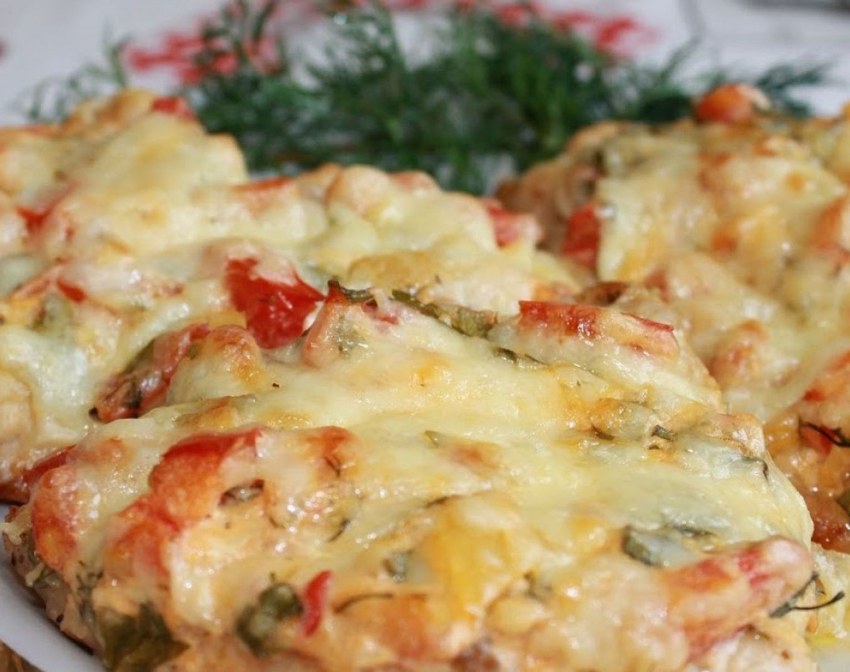 Куриная грудка в духовке