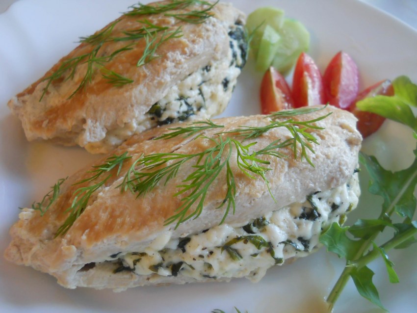 Куриное филе в сливочном соусе