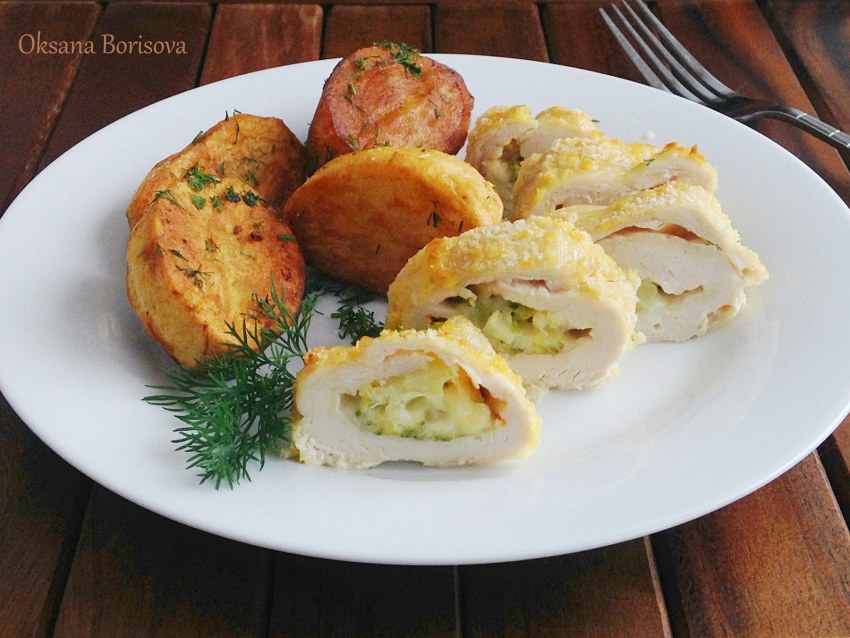 Куриные отбивные в сырном кляре