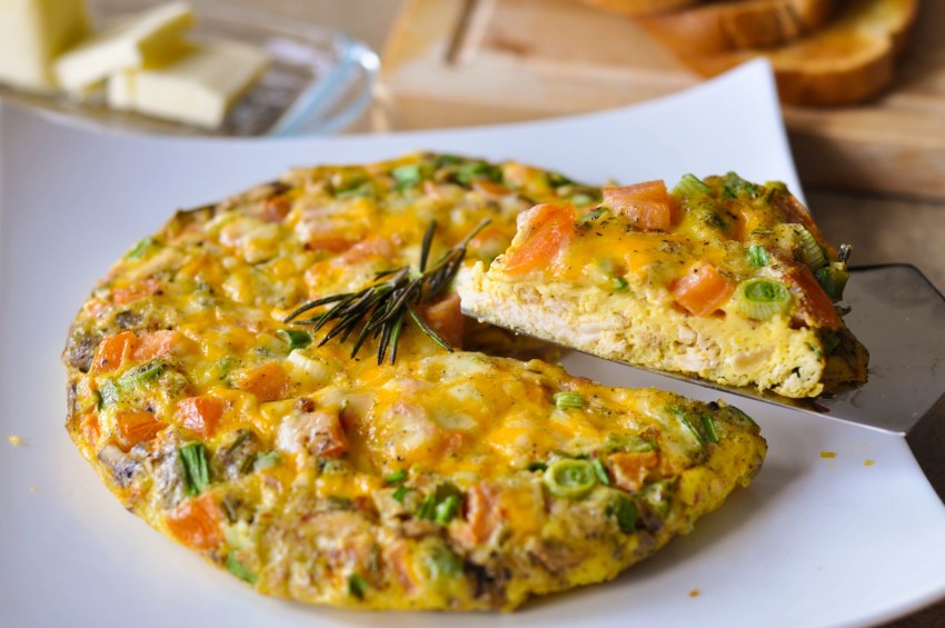 Куриное филе запеченное с овощами