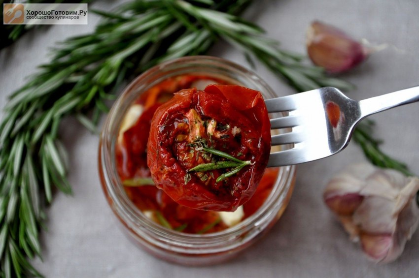 Блюда с вялеными томатами