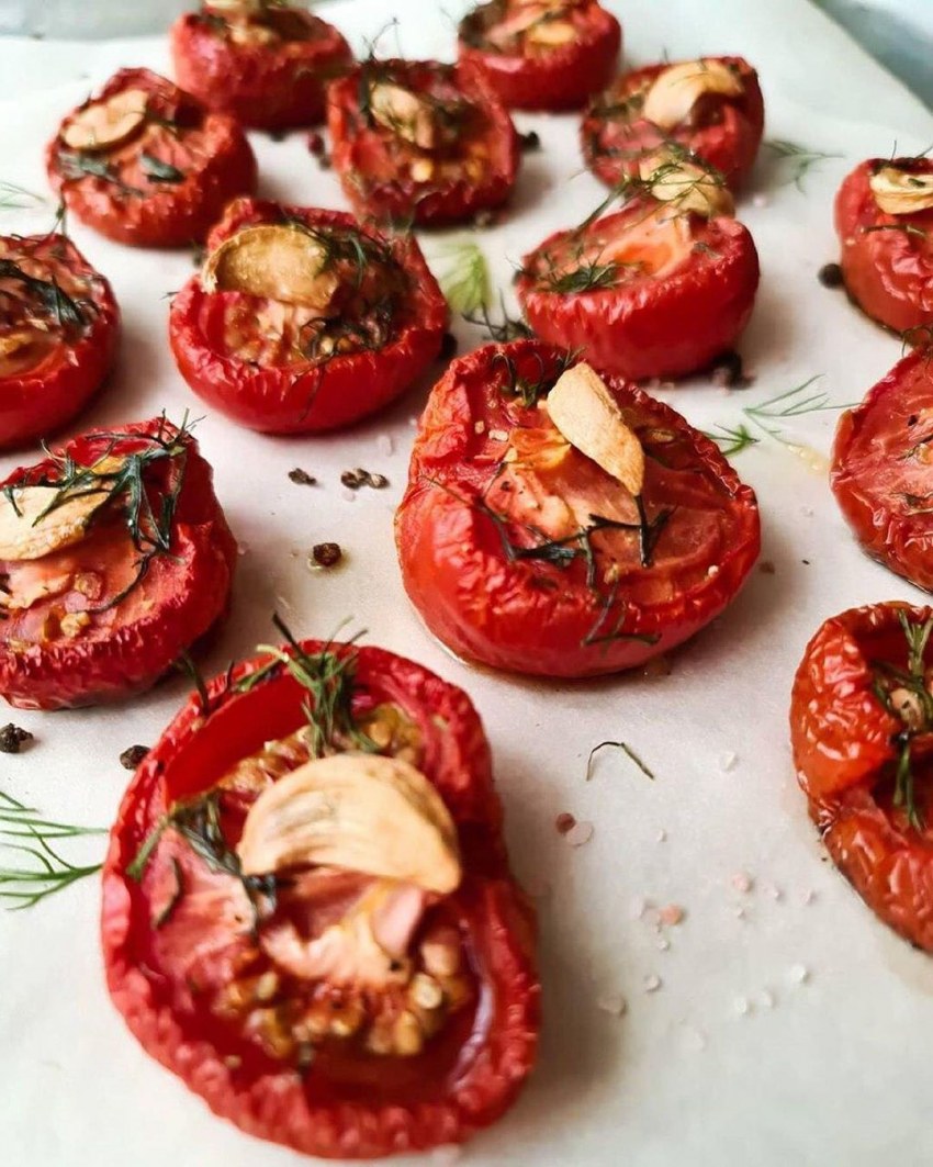 Вяленые помидоры в духовке