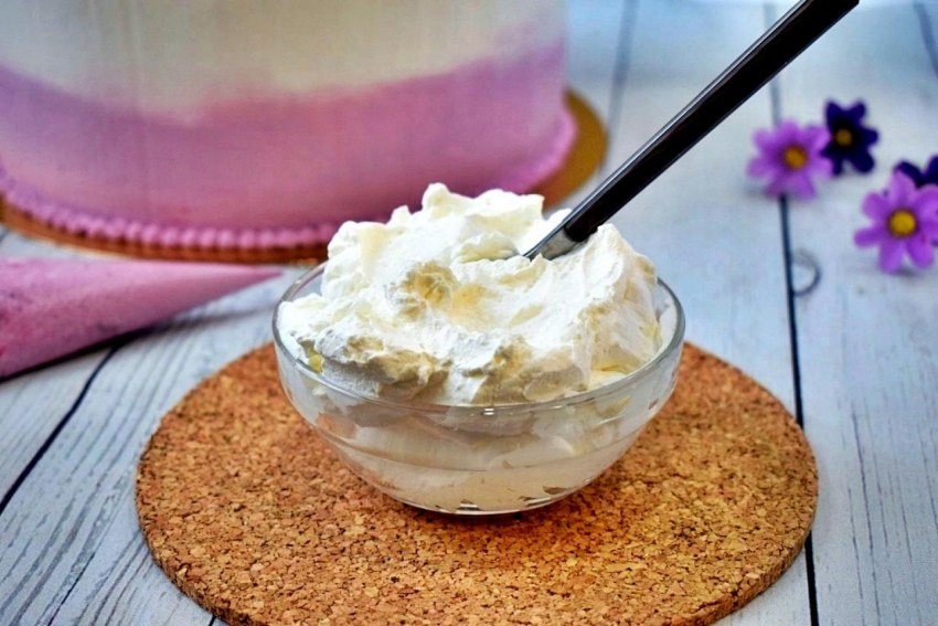 Крем из замороженного кефира