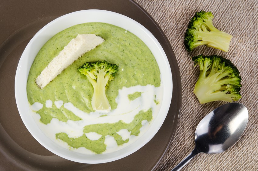 Пюре брокколи