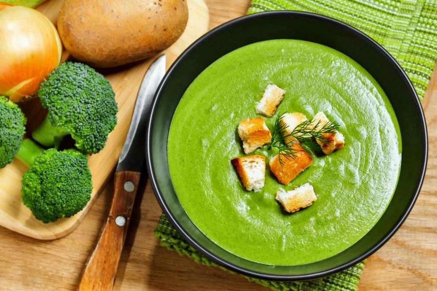 Брокколевый суп пюре