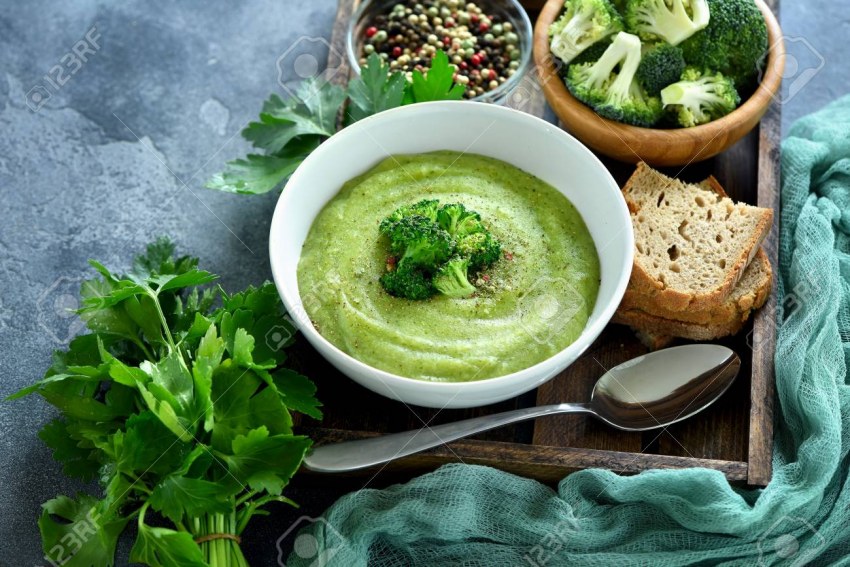 Суп пюре с брокколи