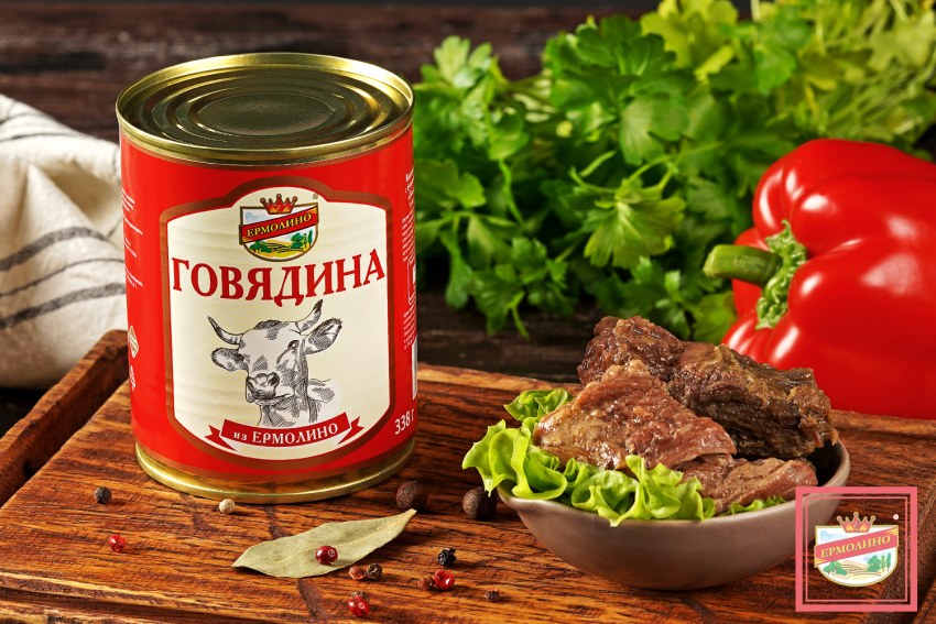Фермерские продукты тушенки