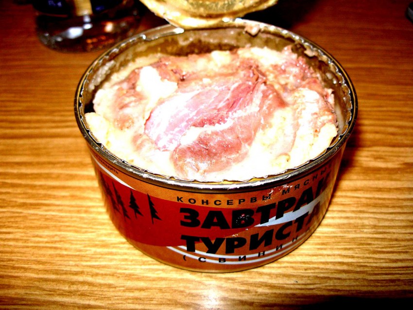 Тушенка из лосятины