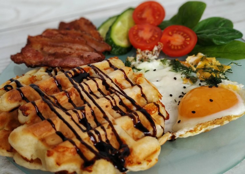 Венские вафли в электровафельнице