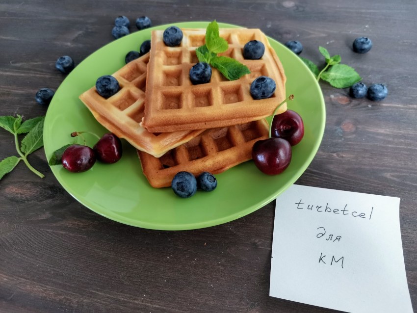 Сырные Венские вафли