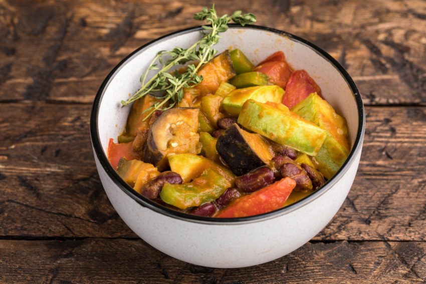 Мусака с баклажанами и фаршем