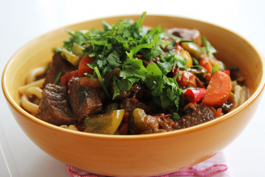 Лагман уйгурский узбекский