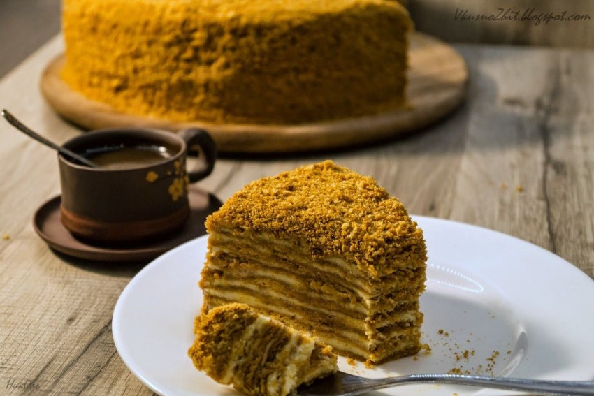 Медовик пышные коржи