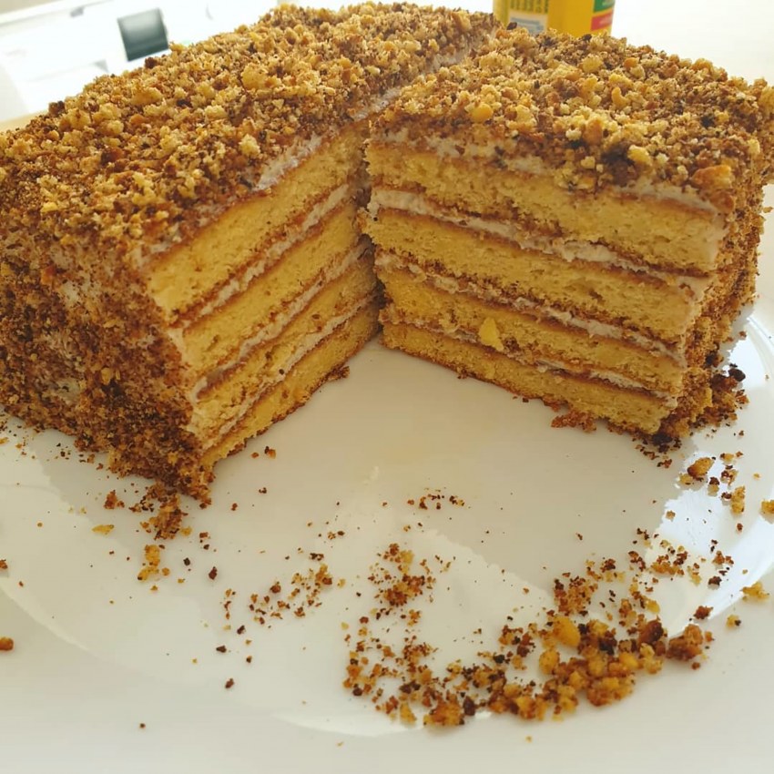 Торт медовик от бабушки Эммы