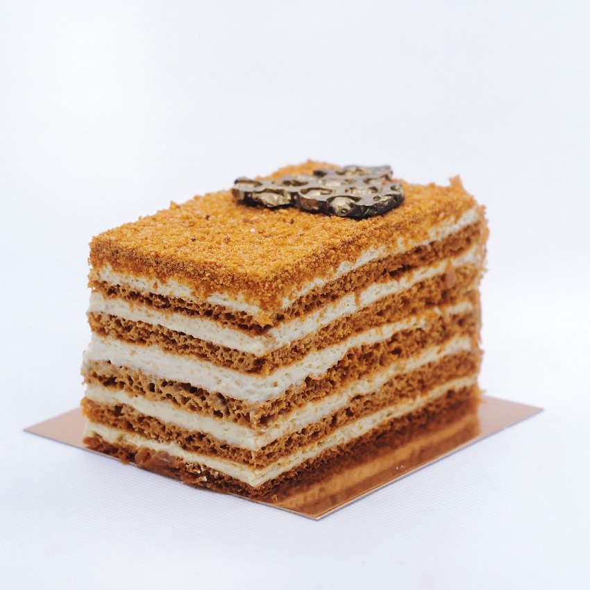 Медовик на растительном масле