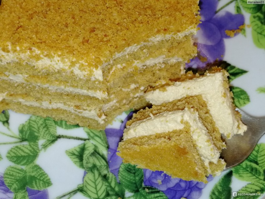 Французский медовый торт