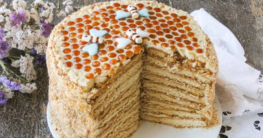 Торт Жозефина медовый