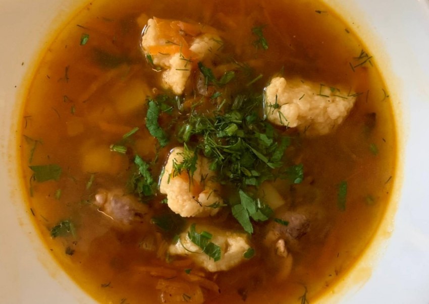 Галушки украинские