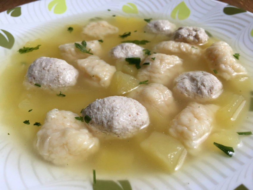 Жареные клецки