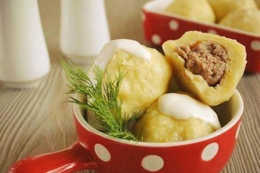Картофельные кнедли Германия