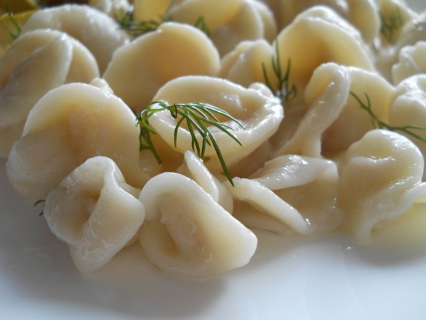 Клецки мучные и манные