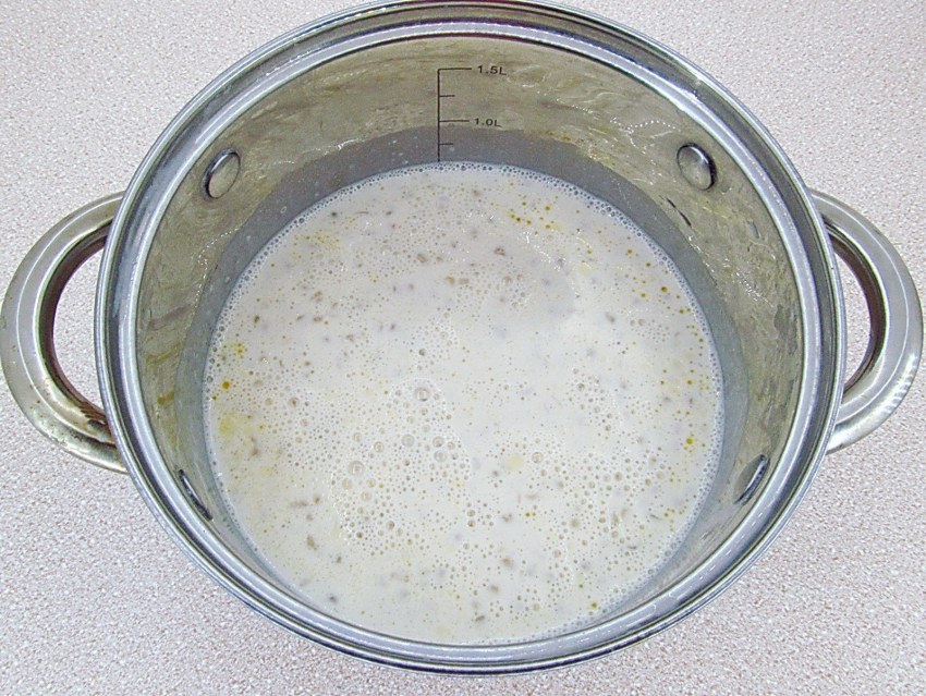 Каша пшенная молочная