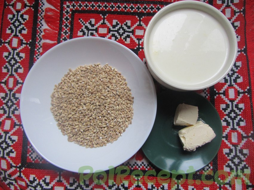 Каша пшеничная молочная