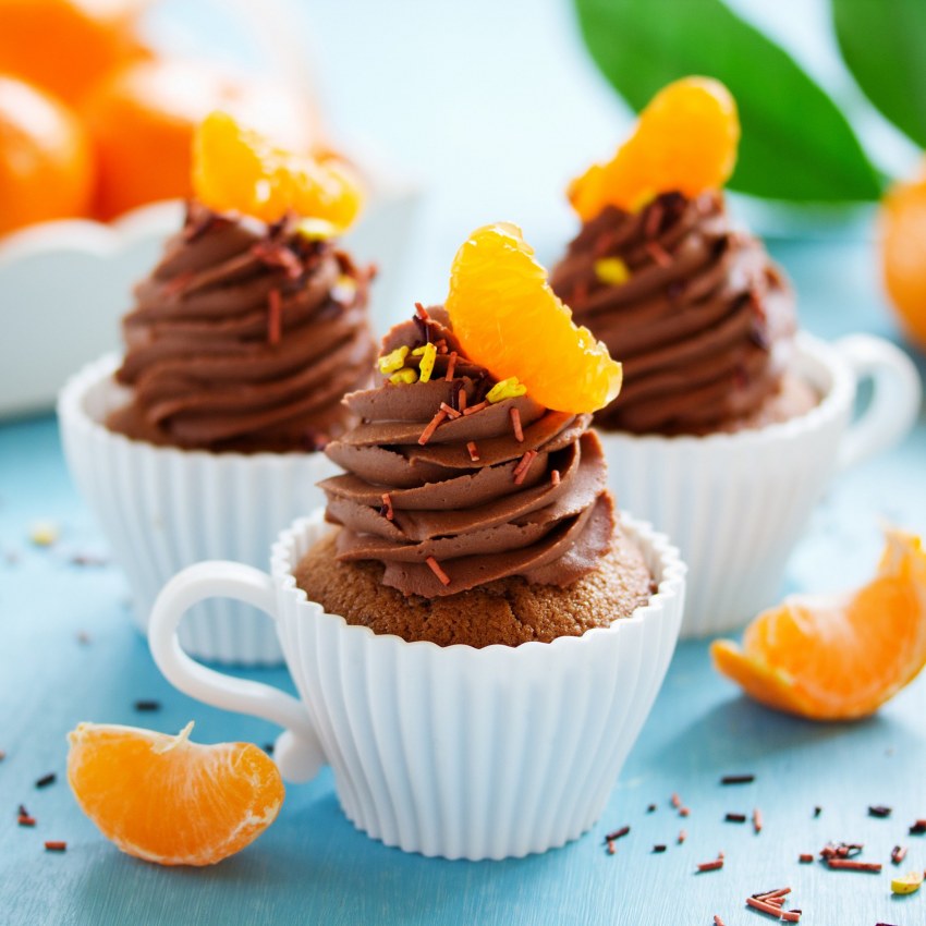 Апельсиновый кекс