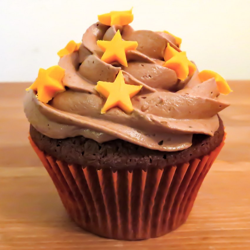 Капкейки "солёная карамель"