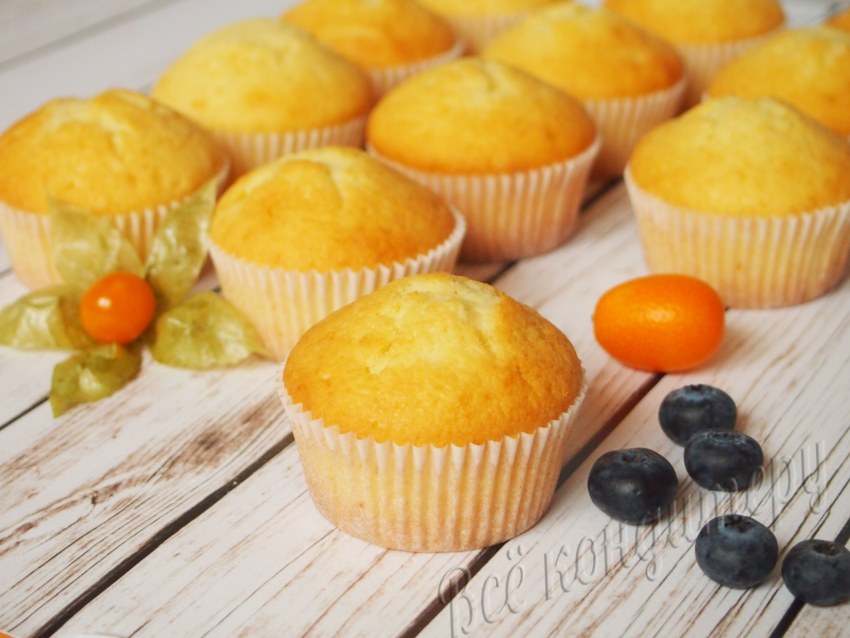 Капкейк апельсиновое дерево