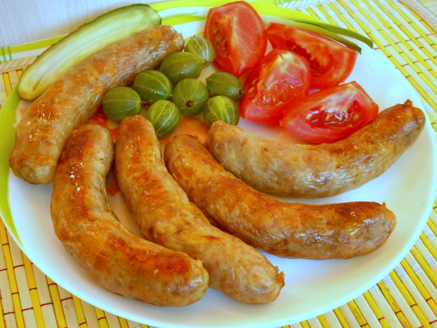 Домашние сосиски