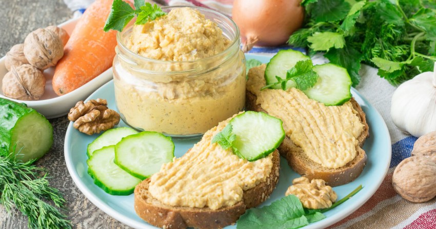 Паштет из говяжьей печени с морковью