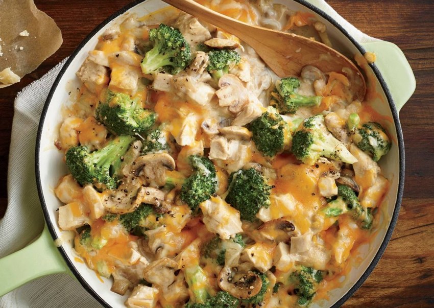 Курица с брокколи