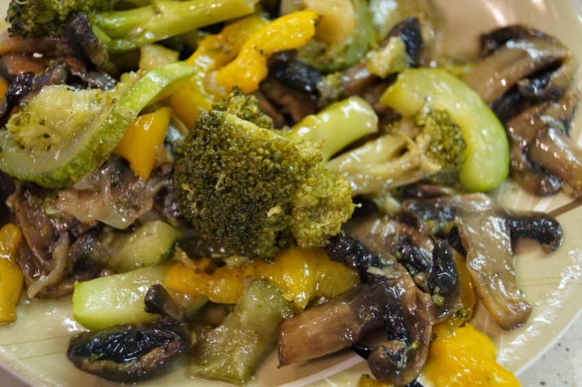 Брокколи тушеная