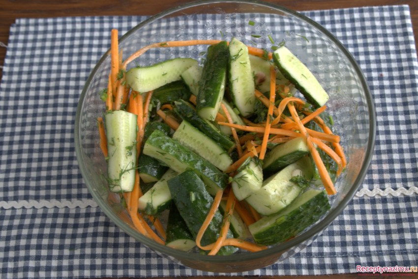 Огурчики по корейски