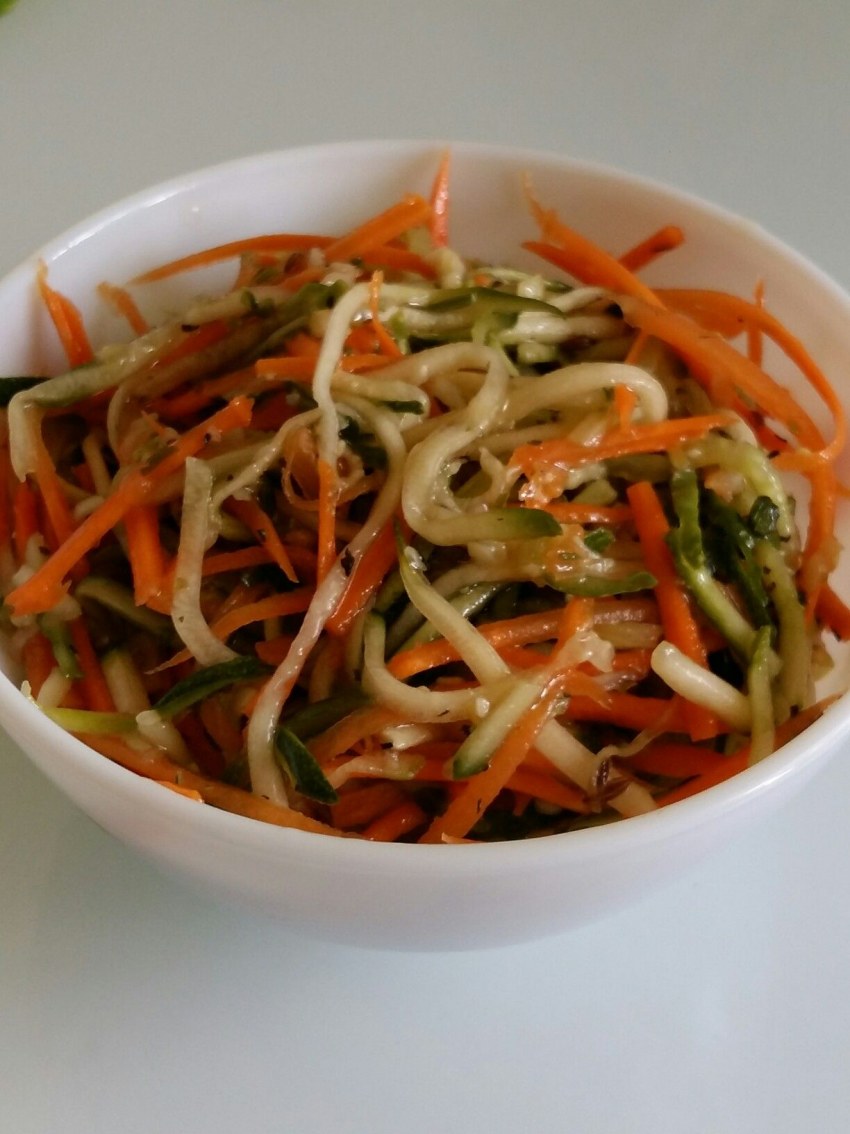 Салат из кабачков по-корейски на зиму