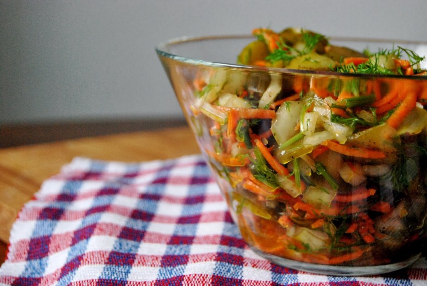 Цукини по-корейски