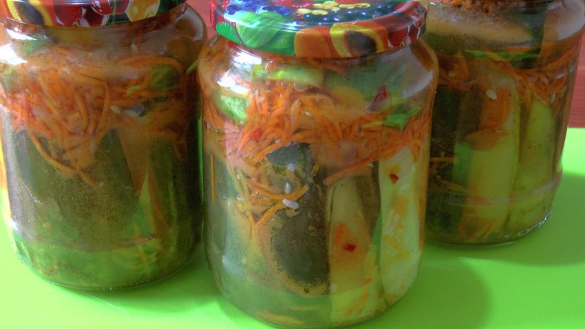 Корейские огурцы