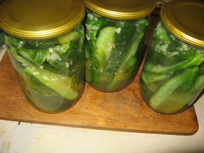 Огурцы по Карельский на зиму