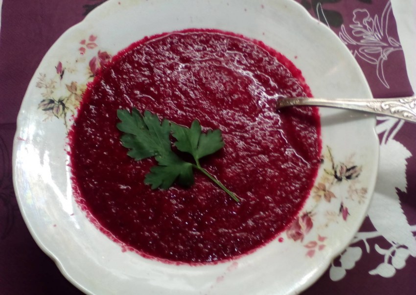 Пюре из свеклы