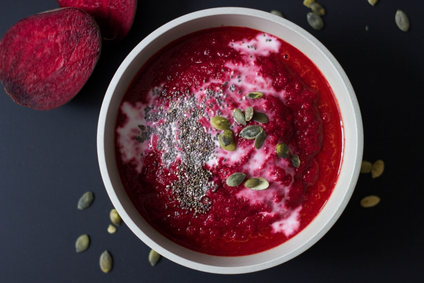 Пюре из свеклы