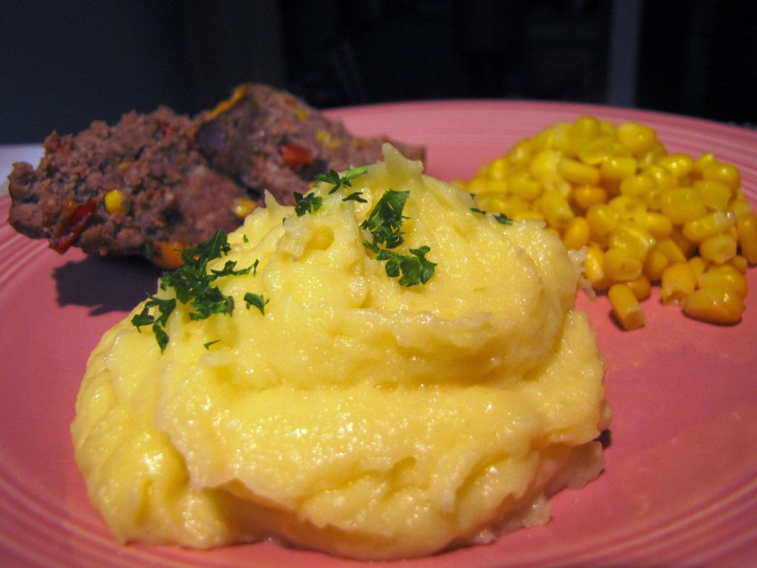 Картофельно тыквенное пюре