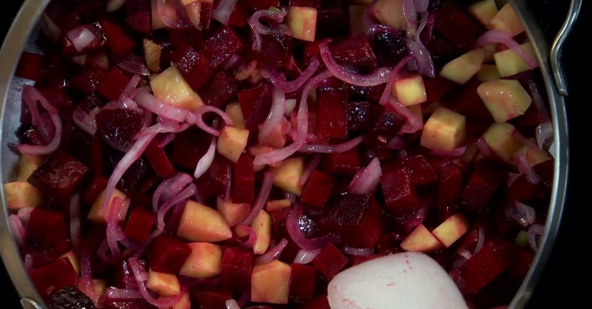 Морковно картофельное пюре