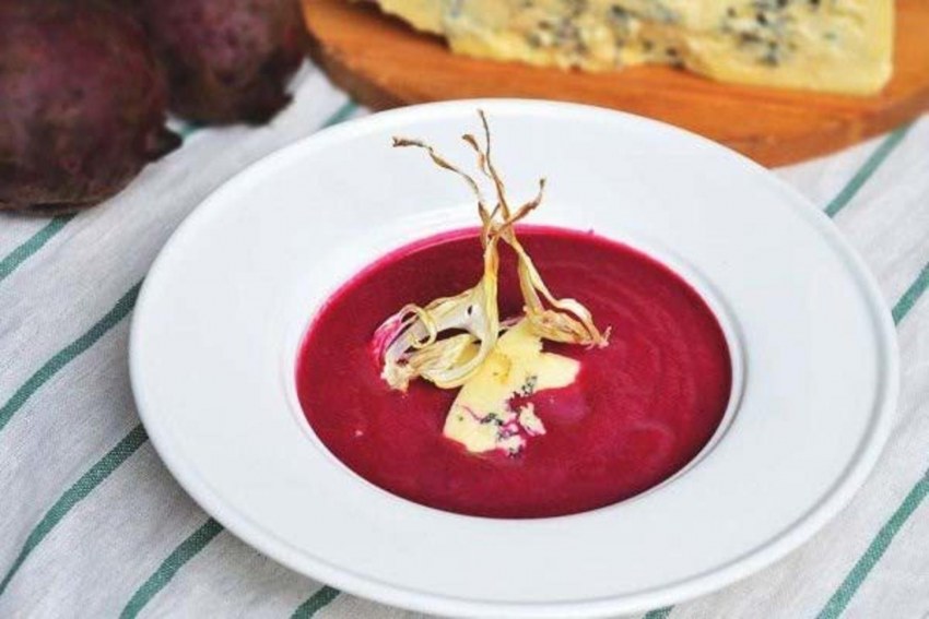 Свекла с фетой