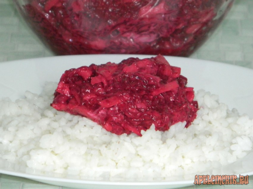 Паста со свеклой