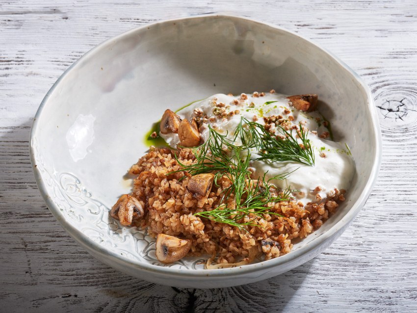 Чахохбили с гречкой